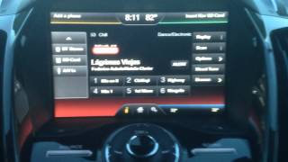 My Ford Touch Review - how to use - tutorial of the basic functions