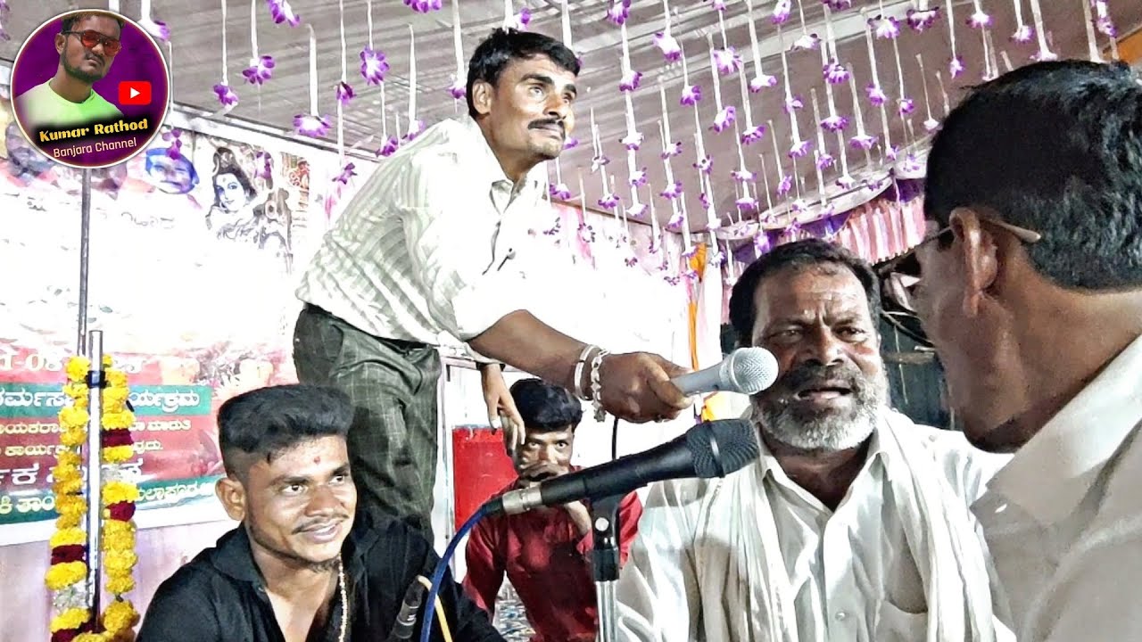 Chota Maruti And Gorakhnath Rathod  (vs) Sachin Rathod mohan At Madki Tanda Banjara Bhajan