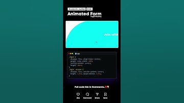 Animated Submission Form #codewith_muhilan #css #coding #form  #responsivewebsite