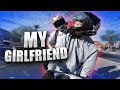Giving my girlfriend a ride on my sport bike motovlog 346