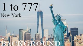 NUMBERS Video Counting From 1 to 777 HD In New York