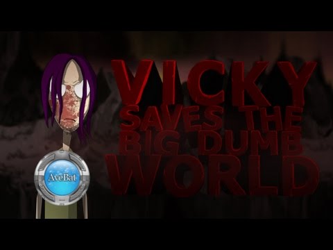 Casually Slacking with Vicky Saves the Big Dumb World Gameplay 60fps