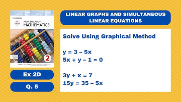 Exercise 2D Question 5 | Mathematics D2 7th Edition | IGCSE & O Level