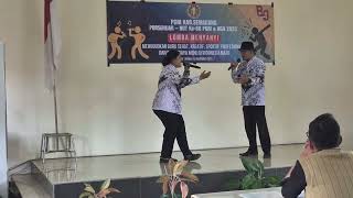 Download Lagu Kerennnn!!! YANG TERBAIK BAGIMU Ada Band Juara 1 Lomba Menyanyi Duet HUT PGRI HGN 2025 (Nico \u0026 Veny) MP3