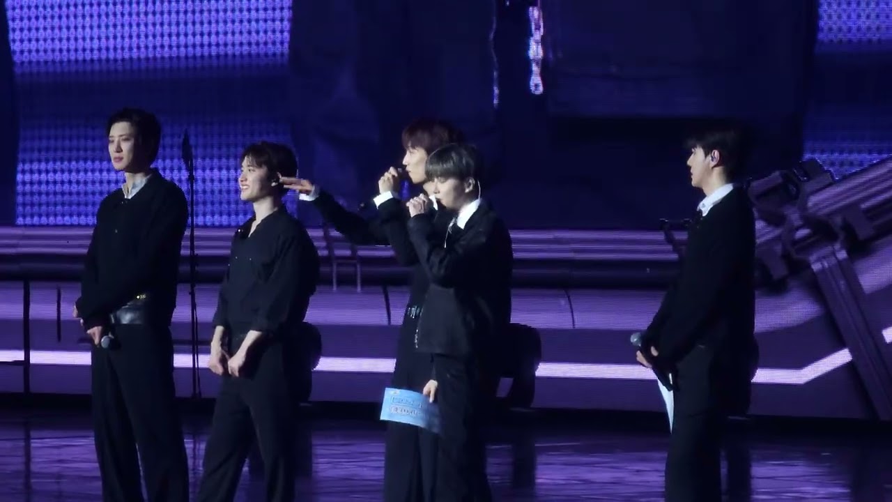 [251214] EXO'verse 엑소 팬미팅 - 마지막 소감 영상 직캠 (준면, 찬열, 경수, 종인, 세훈)