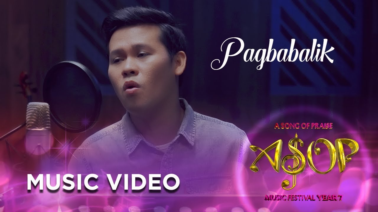 Marcelito Pomoy sings Pagbabalik by Joel Jabelosa  Music Video