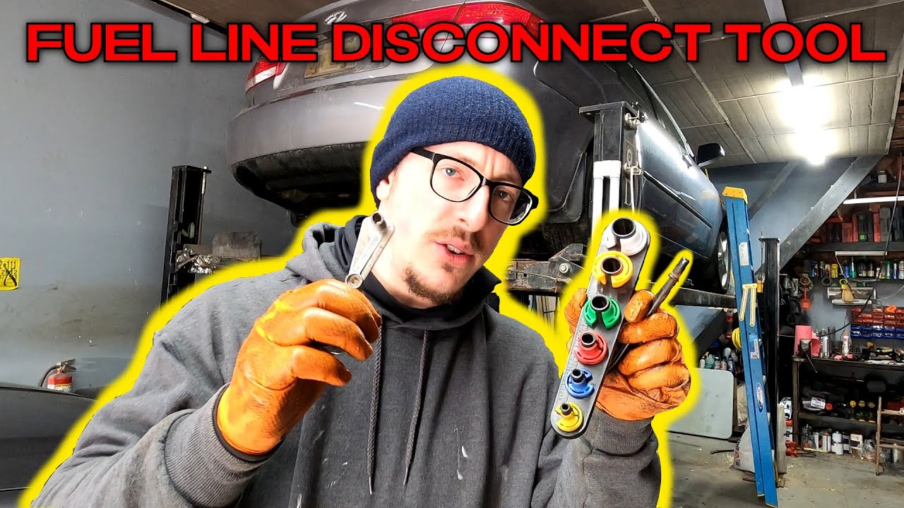 How to use Fuel Line Quick Disconnect Tool YouTube