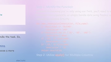 Optimize Column Creation in Pandas: Pass Multiple Columns Efficiently