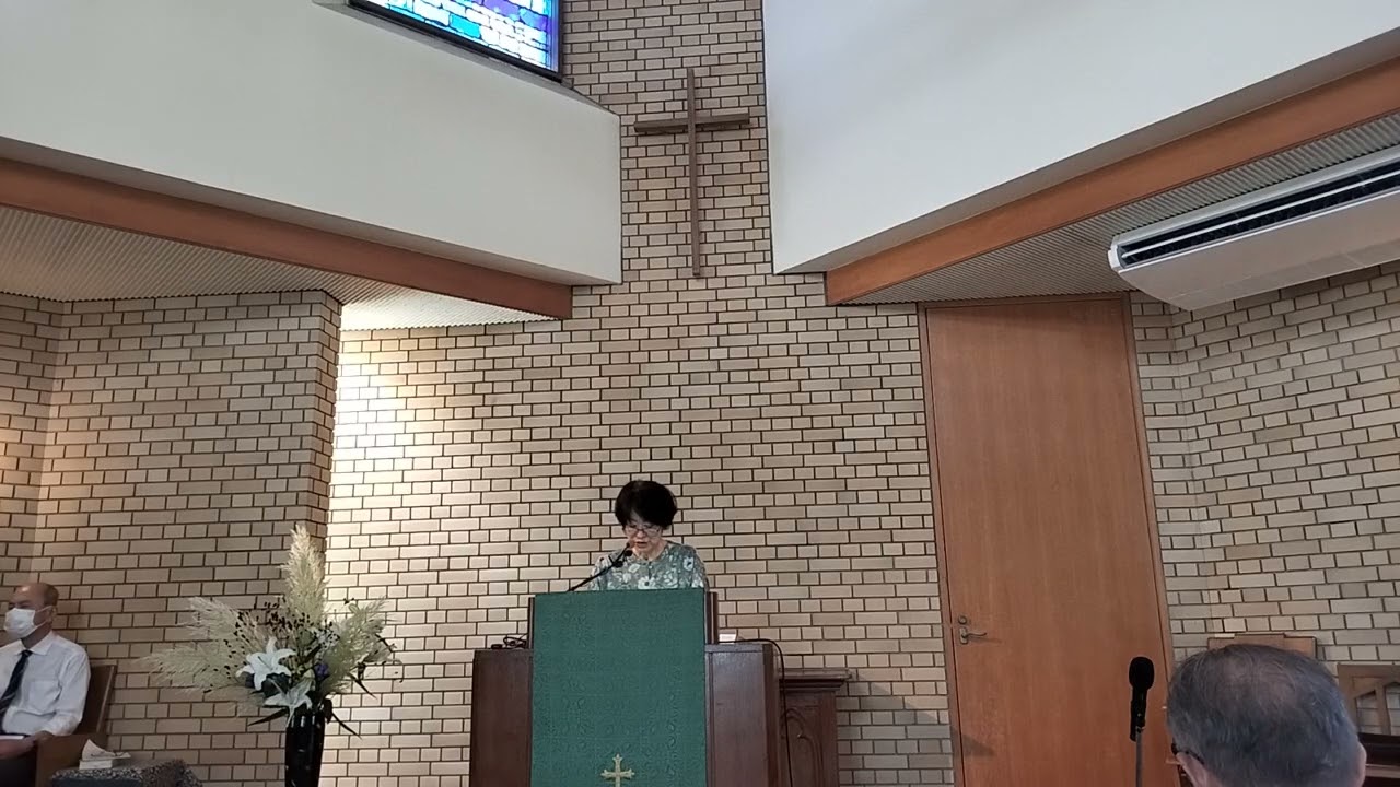 26.8.16 聖霊降臨節第13主日礼拝 動画配信