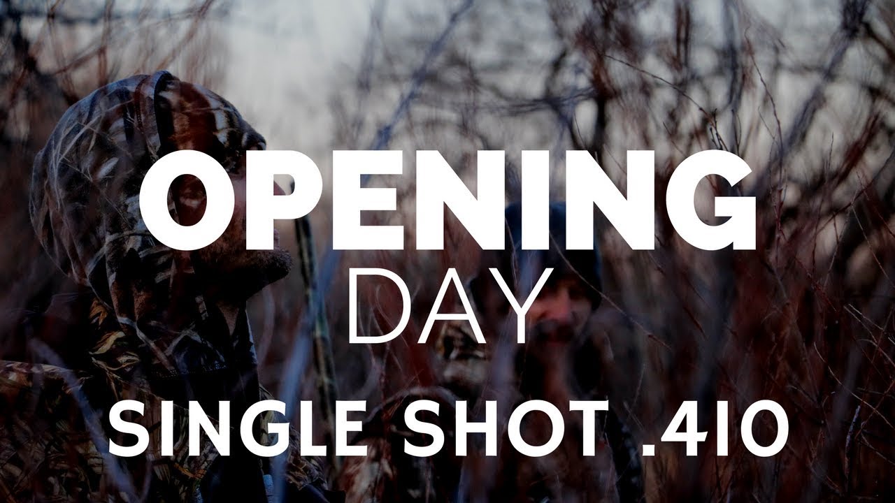 Henry .410 Shotgun on Opening Day! YouTube