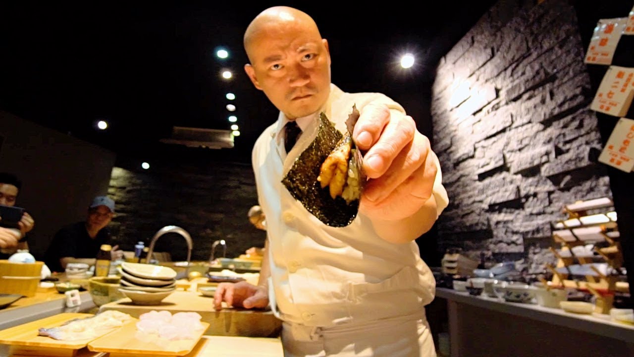 Sushi Master of Taiwan - Omakase at SUSHI 27 | BADASS Japanese Food in Taiwan | Luke Martin