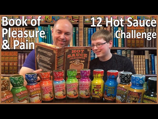 12 Hot Sauce Challenge, Book Of Pleasure & Pain : Crude Brothers 