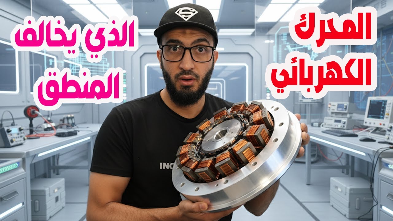 المحرك الكهربائي الذي يخالف المنطق ويكشف سرًّا خفيًّا في عالم الطاقة @abdelraouf89