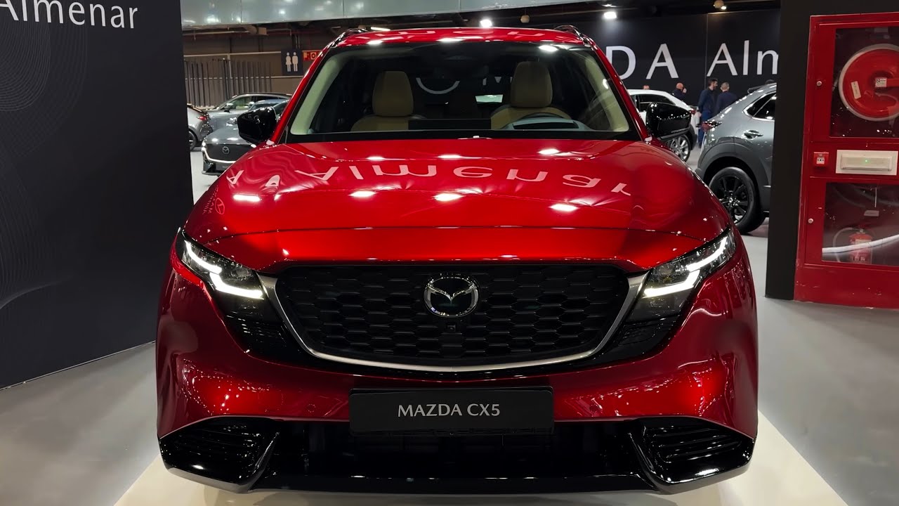 Mazda CX 5 2026 Красный Среднеразмерный Современный Внедорожник