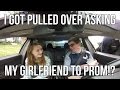 I got pulled over asking my girlfriend to Prom!? - Evan's Promposal 2017