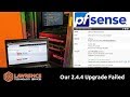 pfsense 2.4.3 to 2.4.4 Upgrade Failure: What Happened, what fixed it, an...