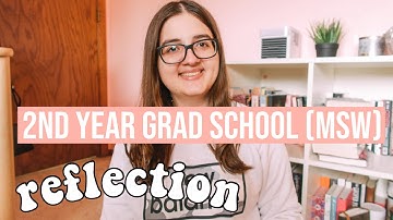 2ND YEAR OF GRAD SCHOOL REFLECTION MSW PROGRAM | 3-year part-time track
