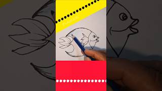 Colorful Fish Drawing And Coloring Kids Drawing