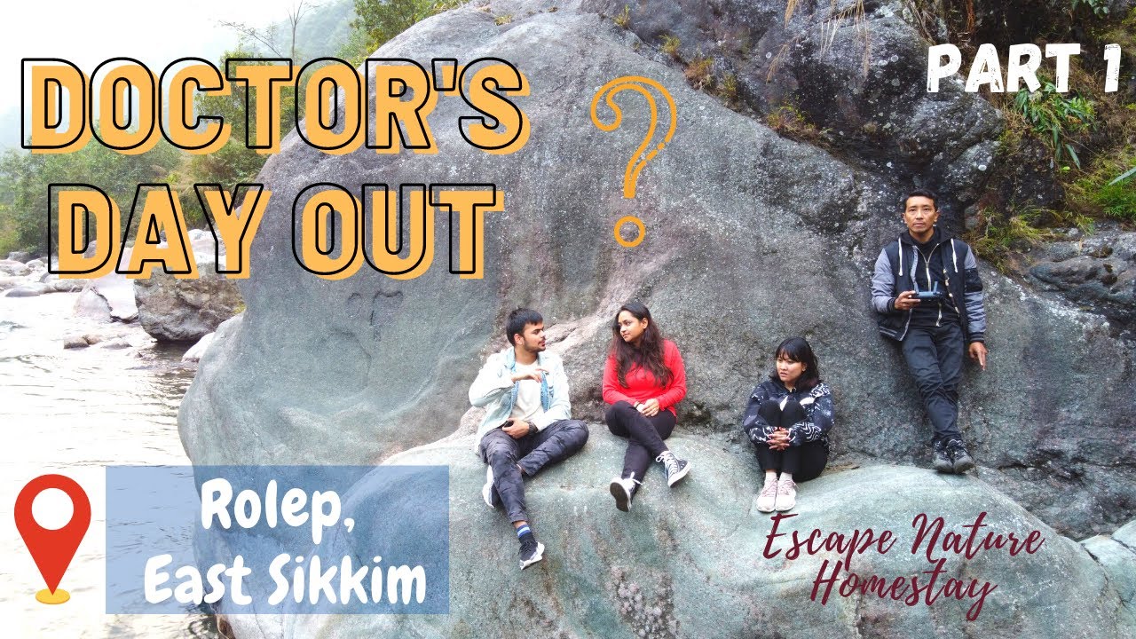 Day out in ESCAPE NATURE Camp 🏕 - Part 1// Medical student vlog in Rolep, SIKKIM// Sikkim Vlog🛑
