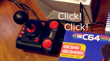 THEC64 Maxi joystick - vs - Cherry microswitches