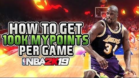 NBA 2K19 - HOW TO 100K + MYPOINTS EVERY SINGLE GAME! HOW TO REP UP FASTER WITH EVERY ARCHETYPE!