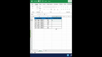 Add or subtract days from a date #ExcelwithAyoub