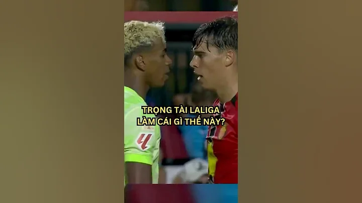 TRỌNG TÀI LALIGA ĐANG LÀM GÌ VẬY #football #editbongda #bongda24h #barcelona #laliga #yamal