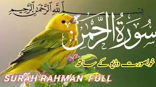 Surah Al Rahman|| by Amir Rasheed beautiful recitation|| quran is clams سورۃ الرحمٰن