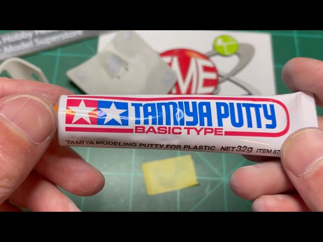 I have a new tool for applying putty - Scale Model Kit Building 