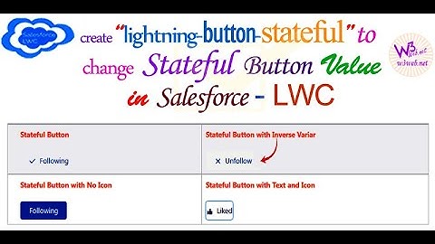 How to change the state of button value as ‘follow/unfollow’ or ‘like/dislike’   in Salesforce LWC