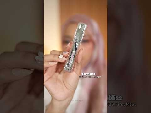 Tandain gincu mau dipake makanpun tetep tahan banting !!😍 #lipvinyl#lipcream#barenbliss#makeup#haul