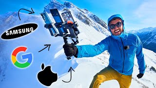 Flagship Smartphone Camera Test (on a mountain)