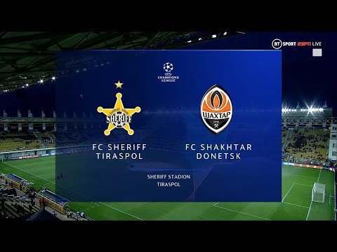 SHERIFF TIRASPOL VS SHAKHTAR 2:0 | UEFA CHAMPIONS LEAGUE