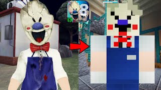 Ice Scream 8, НО В МАЙНКРАФТЕ! Minecraft Ужасы