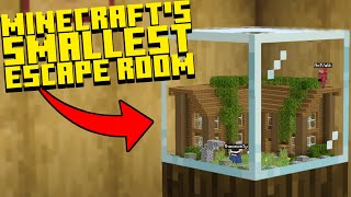 This Minecraft Escape Room is 1 BLOCK BIG.