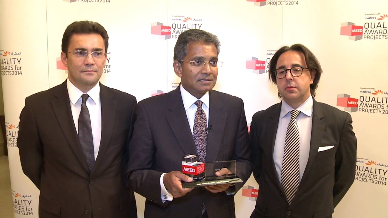 Meed Quality Awards for Projects - Angus Hindley Award for Project Excellence Revised