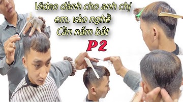 P2) Hướng dẫn, lấy khung side cao thấp,liên kết gáy chuẩn + bài cắt Top nhanh mẫu armani..