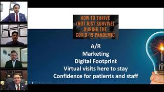 Survive   then THRIVE a business webinar lead by Scott Becker, JD of McGuire Woods and Becker Health
