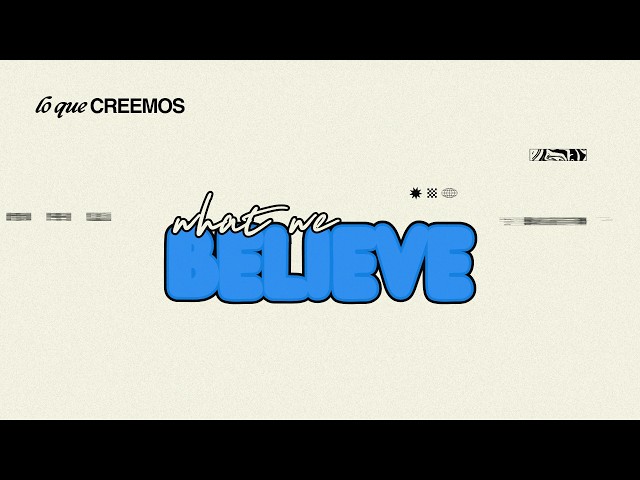 LO QUE CREEMOS- Liderazgo|What We Believe Leadership