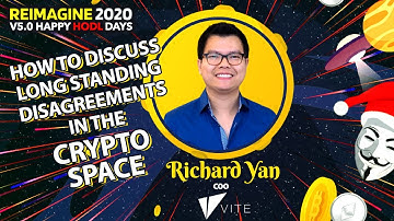 From DeFi to Debates | Richard Yan - Vite Labs | REIMAGINE v5.0 #26