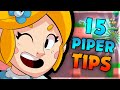 15 QUICK Tips for Piper - Brawl Stars