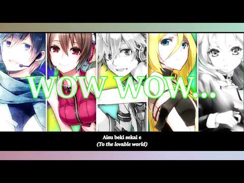 【Len, Meiko, Lily, Kaito & IA】Law-Evading Rock || VOCALOID ||