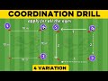 Effective football training session⚽ | applied for all the ages | 4 variation