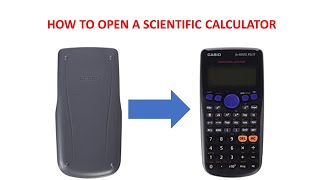 How To Open A Scientific Calculator.
