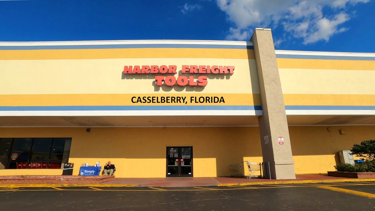 Shopping at Harbor Freight Tools in Casselberry, Florida YouTube