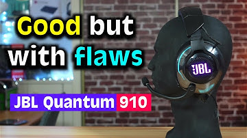 JBL Quantum 910 Gaming Headphones: Review & Sound demo