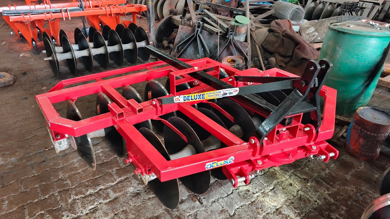 "Best Lift Harrow for Farmers | मज़बूत फ्रेम, हैवी डिस्क | Deluxe Agriculture Industries 
