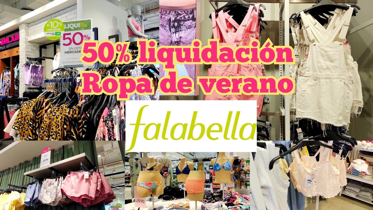 50% descuento en ropa de verano - Saga Falabella - YouTube