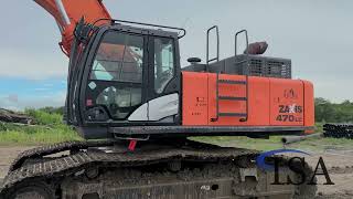 ポリス　原画 1882 - 2015 Hitachi ZX470LC-5B Excavator Will Be Sold At