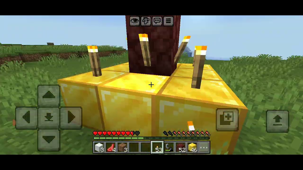 Herobrine blan survival 😱😱😱😱